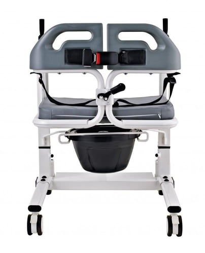 كرسي حمام مطور لكبار السن مع رافعة هايدرولك لنقل ا...