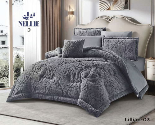Lilian plush rabbit luxurious | 7 pieces winter da...