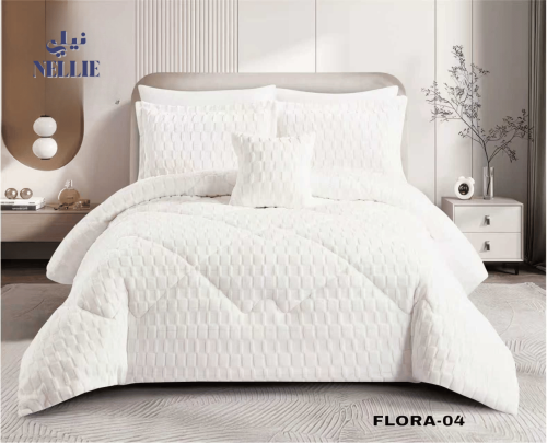 White winter 7-piece FLORA ROYAL FUR | Flora Royal...
