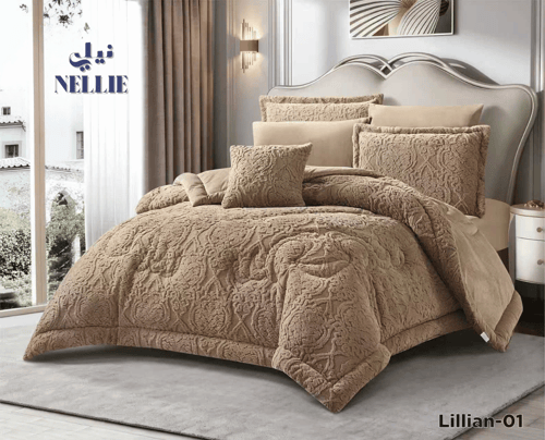Lilian rabbit fur luxurious | 7 pieces winter dark...