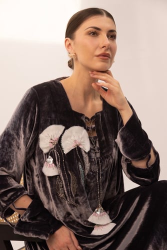 جلابيه مخمل #٢٣٠