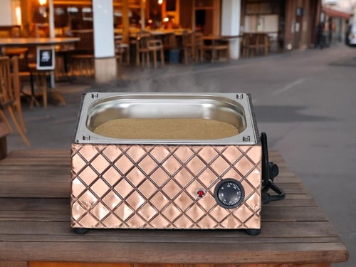 رمالة القهوة ماكينة رمل كهربائية تركية رمالة موديل...