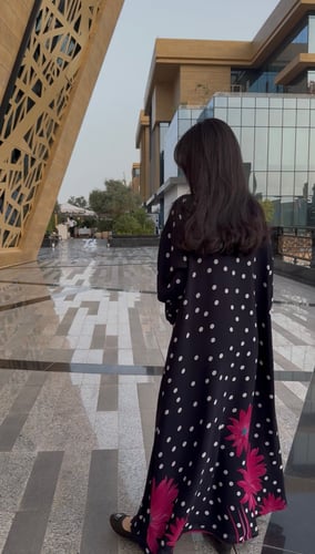 Glamorous abaya