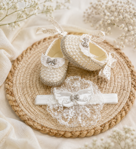 Crystal Lulu shoes and laces