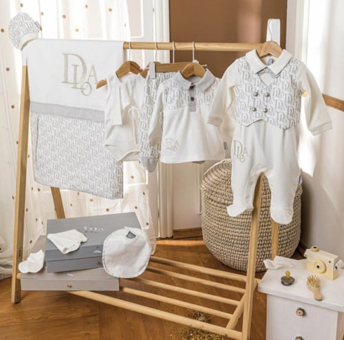 طقم بيبي دول 10 قطع تركي