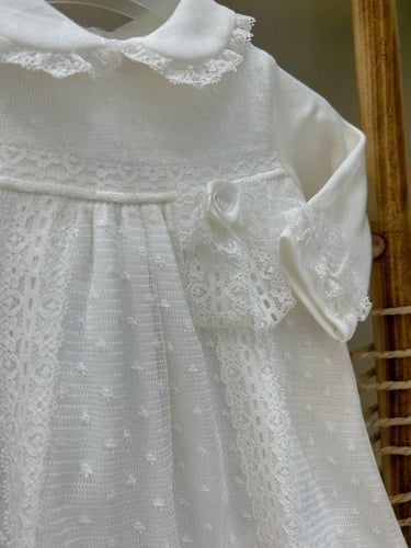 طقم فستان دانتيل تركي-