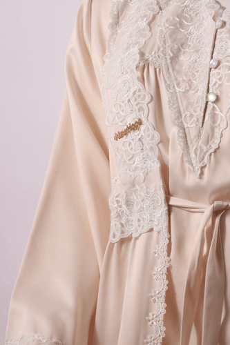 روب قطعتين كلفه بقطن داخلي كويتي.