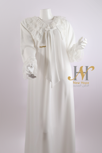 روب دانتيل ساتان ناعم كويتي