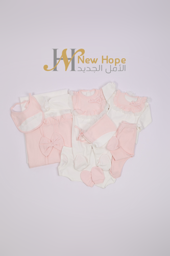 طقم بناتي كلفة فيونكة تركي