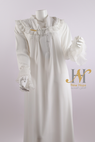 روب دانتيل ساتان ناعم كويتي