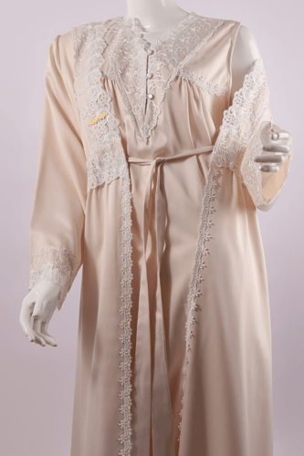 روب قطعتين كلفه بقطن داخلي كويتي.