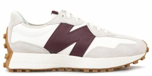 New Balance Wmns 327 'White Dark Red'