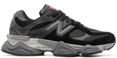 new Balance 9060 Black with Castlerock and rain cl...