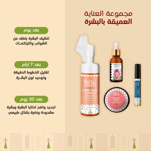 مجموعة العناية العميقة بالبشرة