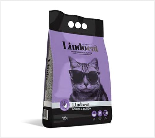 رمل ليندو كات العطر المزدوج 10 - 5 لتر - LindoCat...