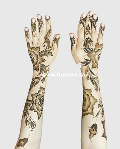 استيكر حناء لليدين موديلC139