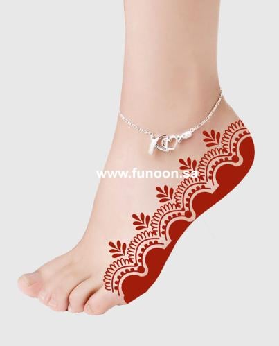 استيكر حناء للرجلين موديلC203