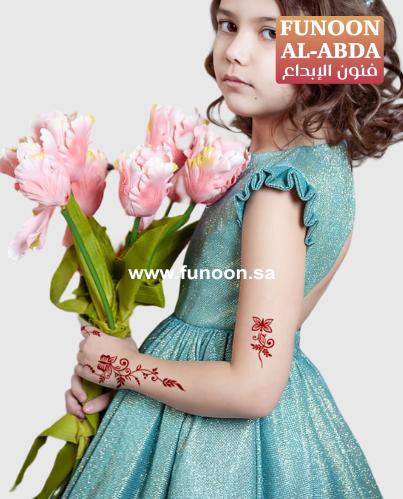 استيكر حناء بناتي S129