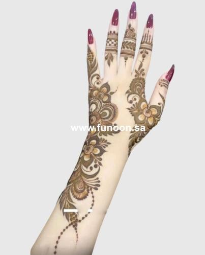 استيكر حناء لليدين موديلC57