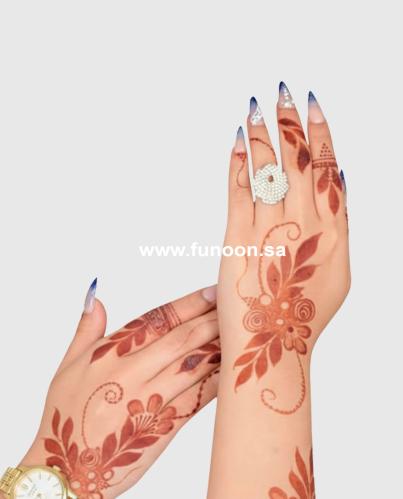 استيكر حناء لليدين موديلC154