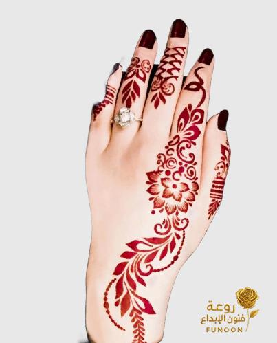 استيكر حناء لليدين موديل C295