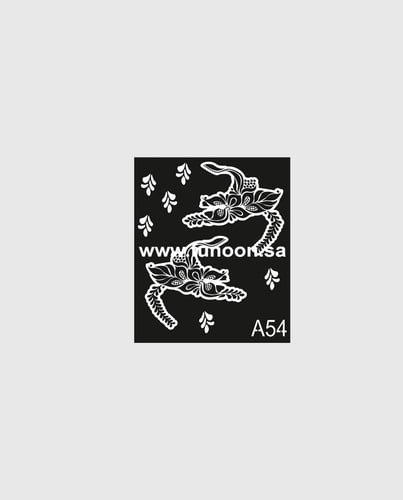 استيكر حناء داخل الكف لليدين موديل A54