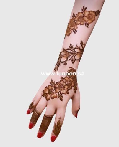 استيكر حناء لليدين موديل Z298