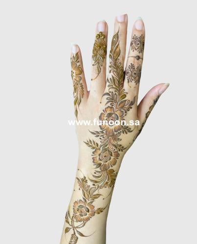 استيكر حناء لليدين موديلZ4
