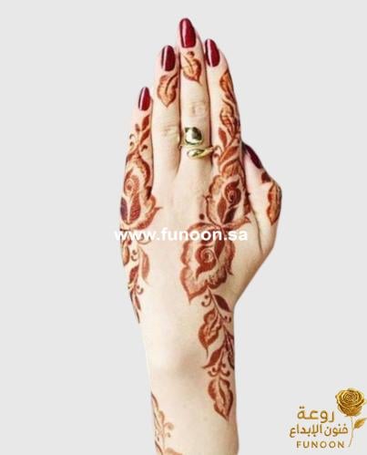 استيكر حناء لليدين موديلZ43