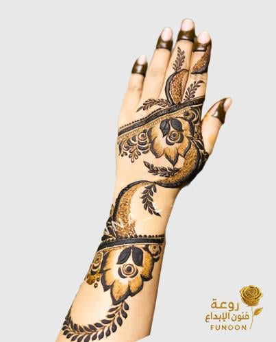 استيكر حناء لليدين C258