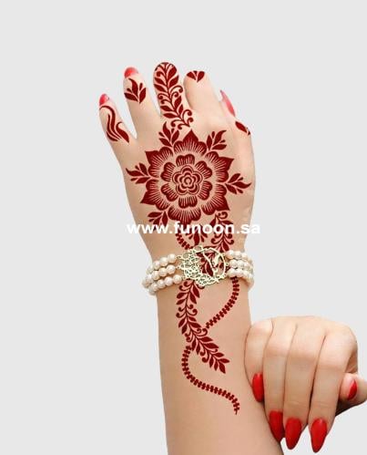 استيكر حناء لليدين موديل Z125