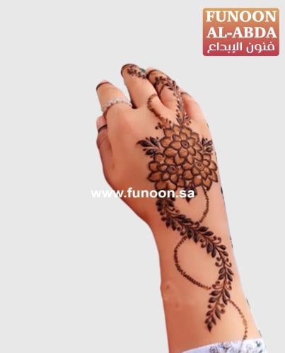 استيكر حناء لليدين موديلC206