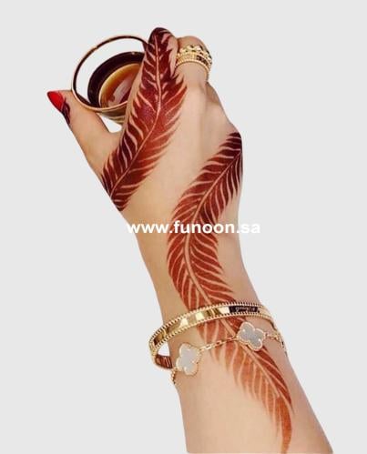 استيكر حناء لليدين موديلC161