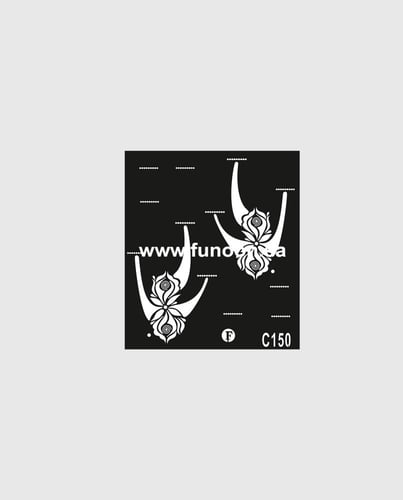 استيكر حناء جوا اليد موديلC150