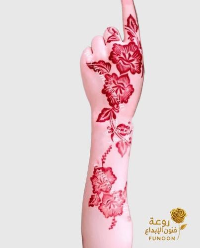 استيكر حناء لليدين موديل Z32