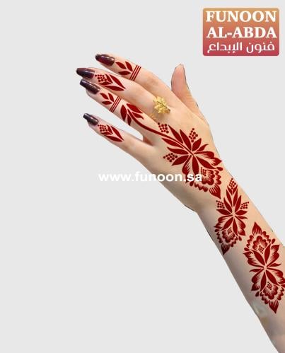 استيكر حناء لليدين موديل Z65
