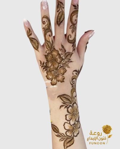 استيكر حناء لليدين موديلZ39