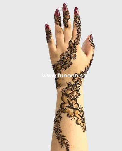 استيكر حناء لليدين موديلC125