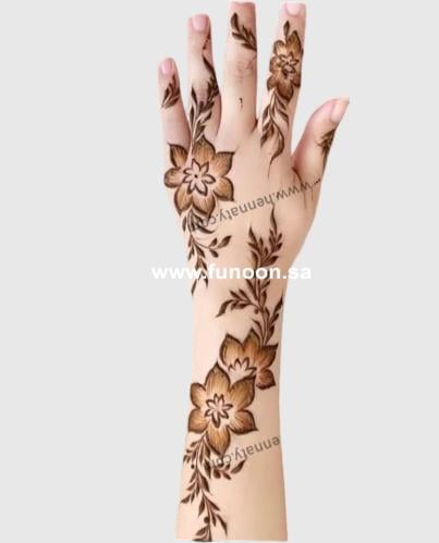 استيكر حناء لليدين موديلC228