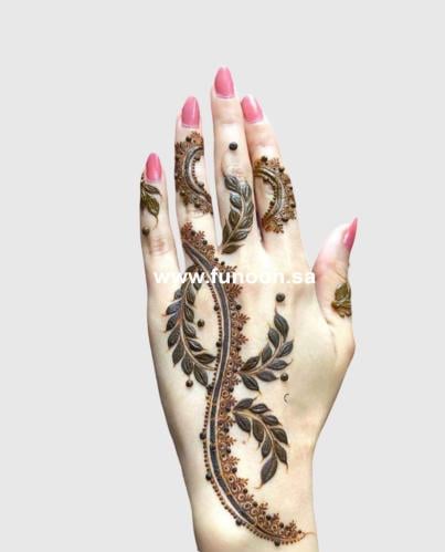 استيكر حناء لليدين موديلZ20