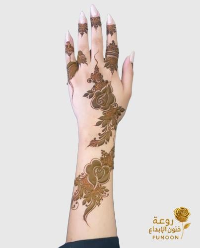 استيكر حناء لليدين موديلC194