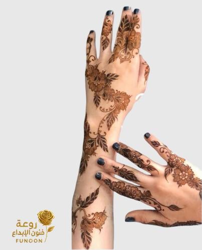 استيكر حناء X95 لليدين -FUNOONALABDA