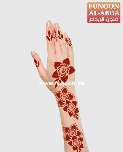 استيكر حناء لليدين موديلC49