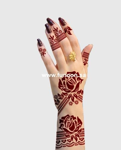 استيكر حناء لليدين موديل Z70