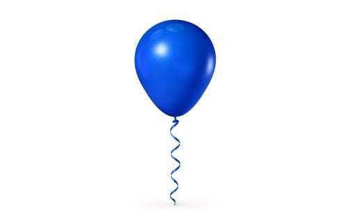 Blue balloon