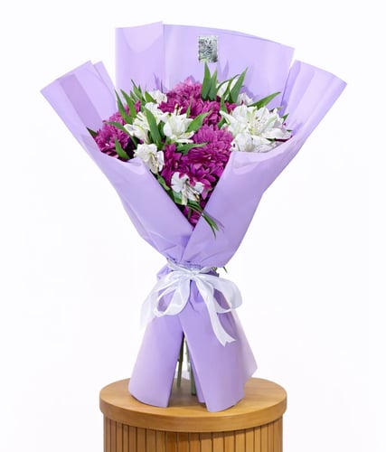 Violet bouquet