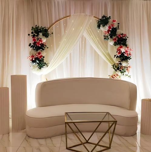 Rainbow Arch wedding arch