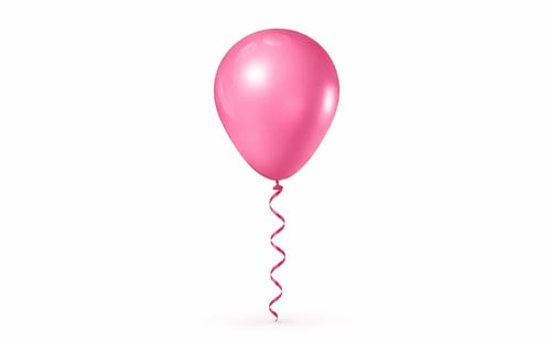 Pink balloon