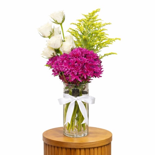 Clear vase