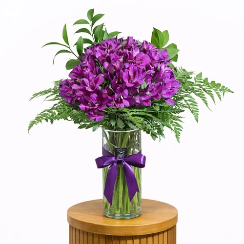 Vase purple